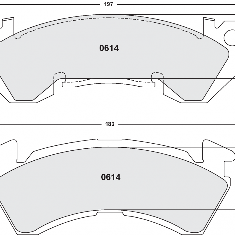 Street brake pads - PFC
