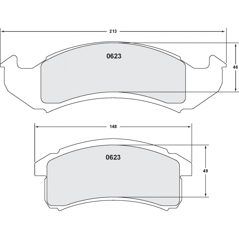 Street brake pads - PFC
