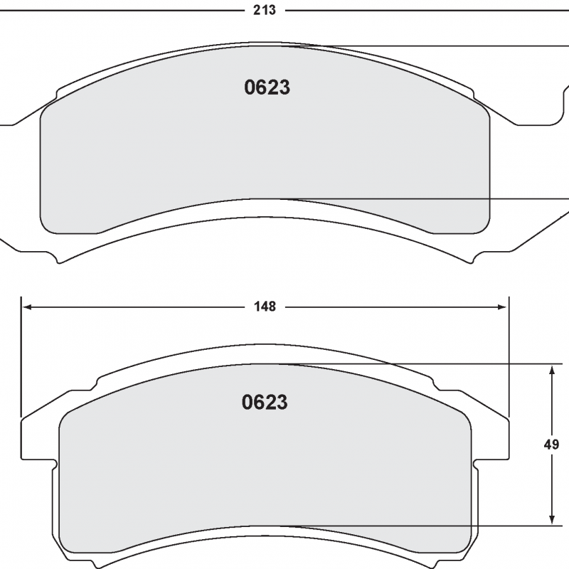 Street brake pads - PFC