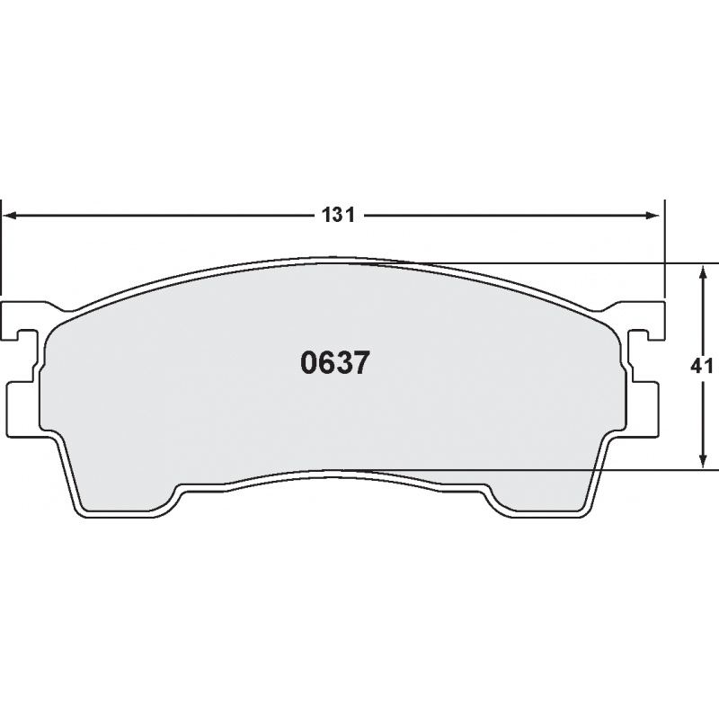 Street brake pads - PFC