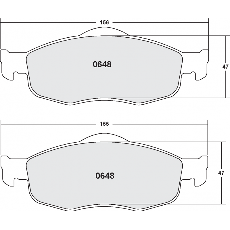 Street brake pads - PFC