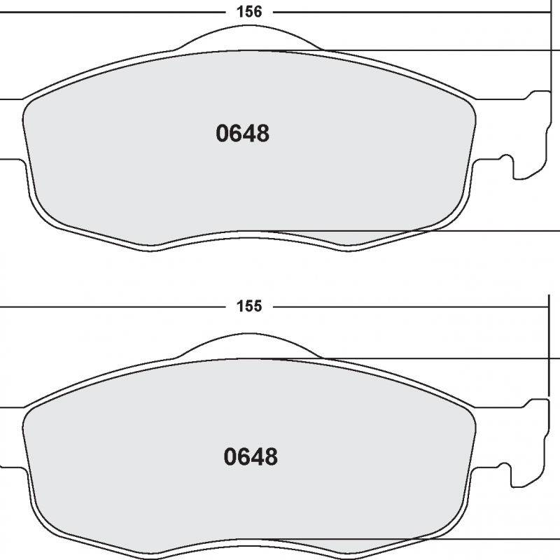 Street brake pads - PFC