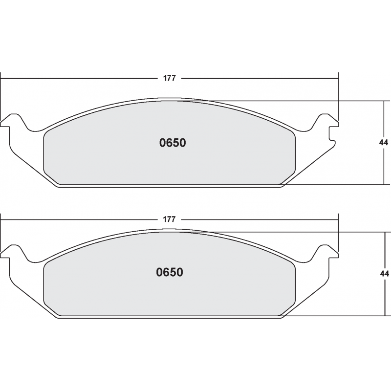 Street brake pads - PFC