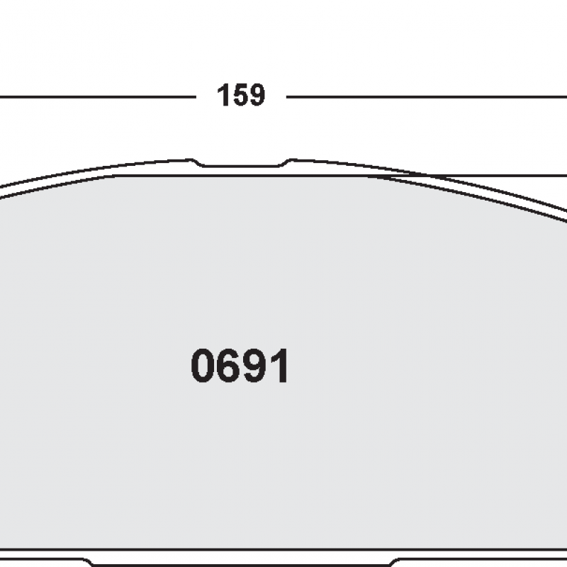 Street brake pads - PFC