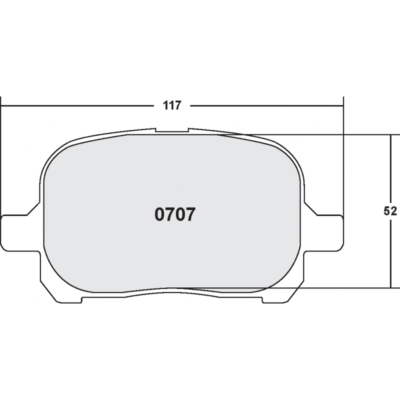 Street brake pads - PFC