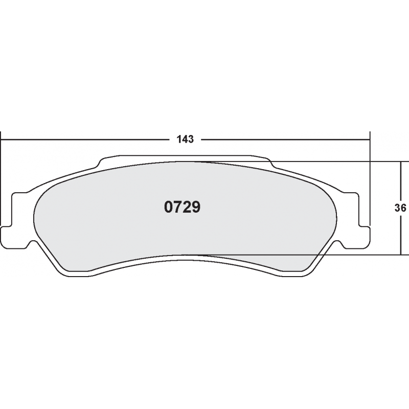 Street brake pads - PFC
