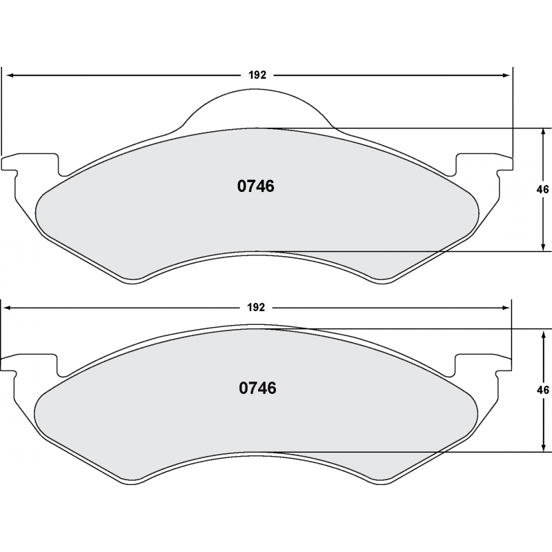 Street brake pads - PFC