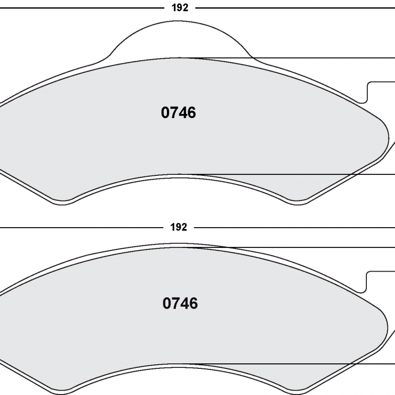 Street brake pads - PFC