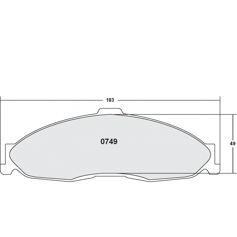 Street brake pads - PFC