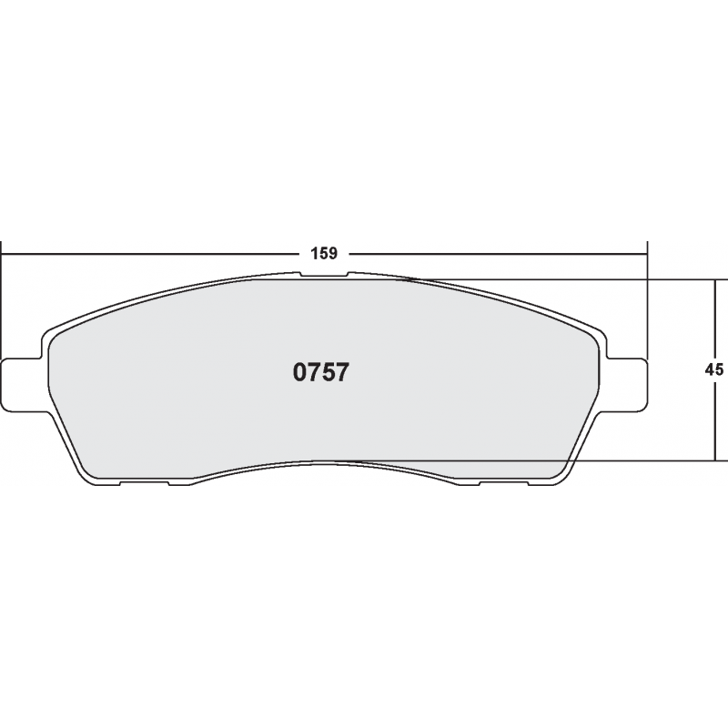 Street brake pads - PFC