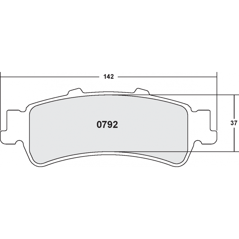 Street brake pads - PFC