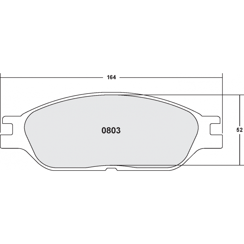 Street brake pads - PFC