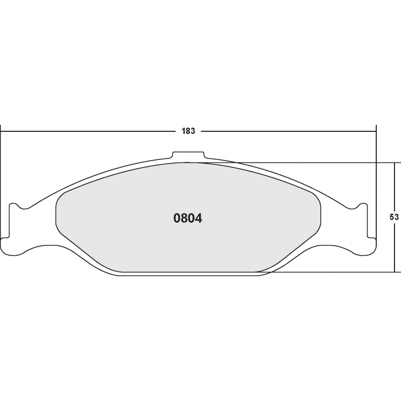 Street brake pads - PFC