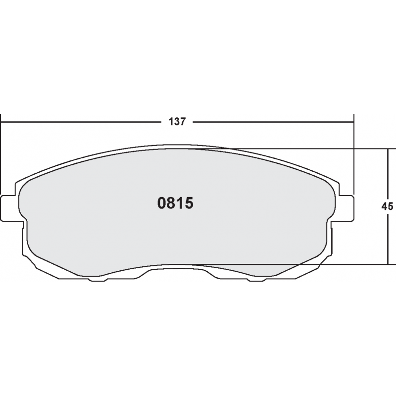Street brake pads - PFC
