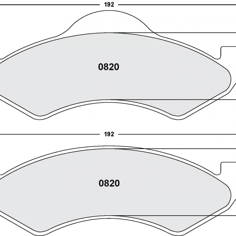 Street brake pads - PFC