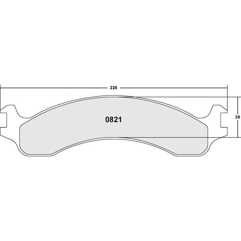 Street brake pads - PFC
