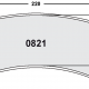 Street brake pads - PFC