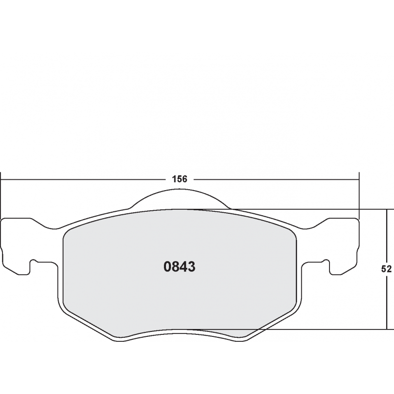 Street brake pads - PFC