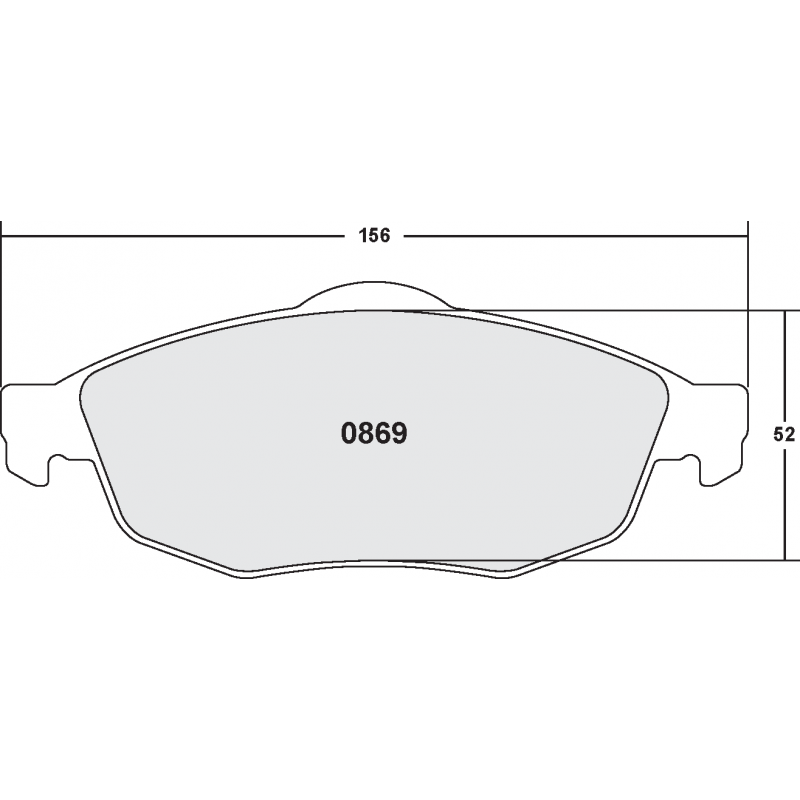 Street brake pads - PFC