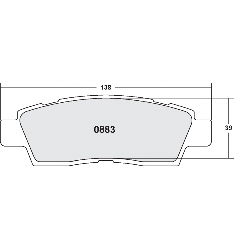 Street brake pads - PFC