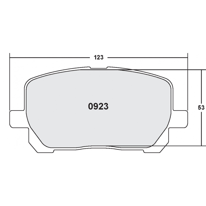 Street brake pads - PFC