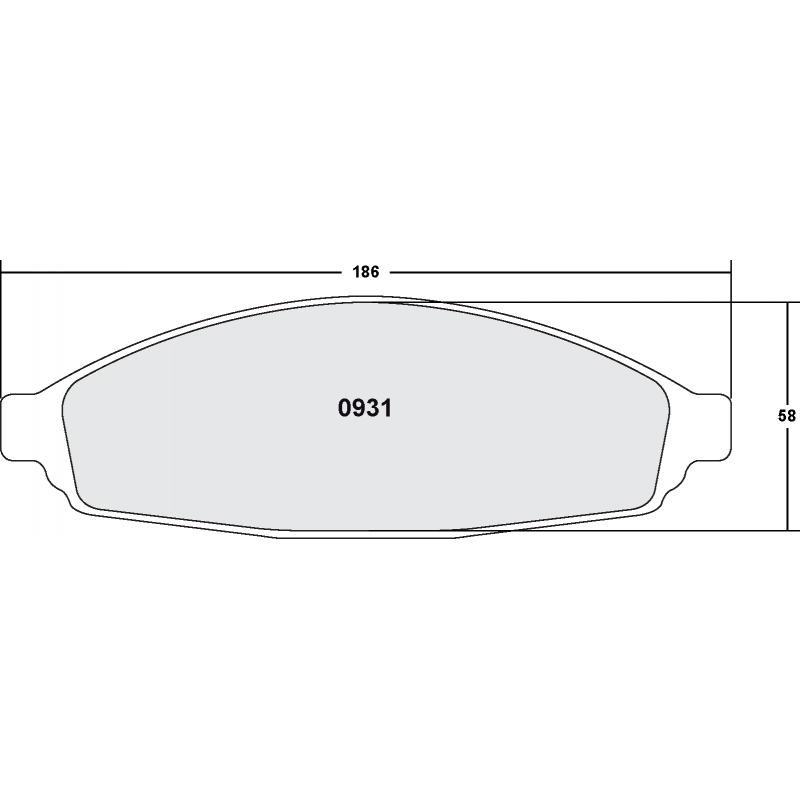 Street brake pads - PFC