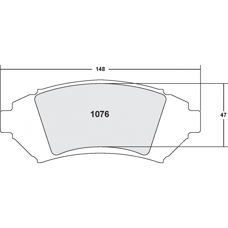 Street brake pads - PFC