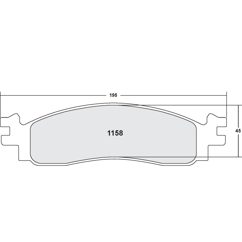Street brake pads - PFC