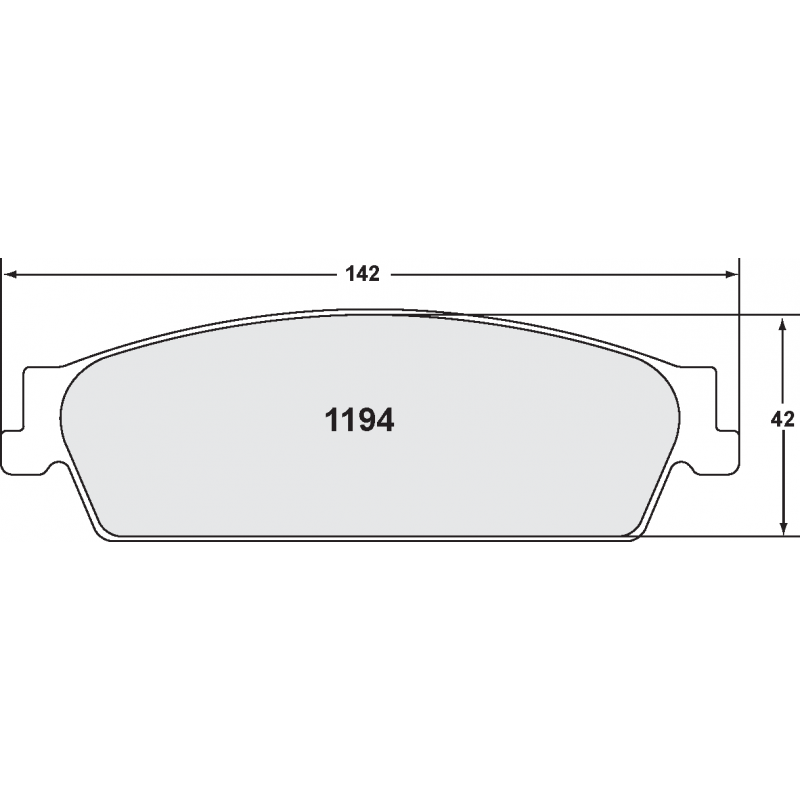 Street brake pads - PFC