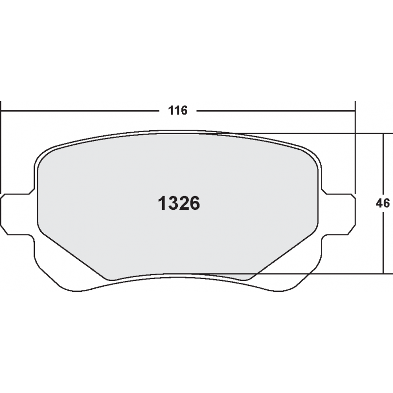 Street brake pads - PFC