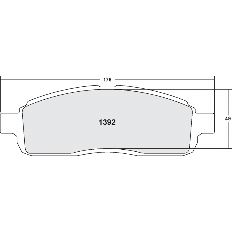 Street brake pads - PFC