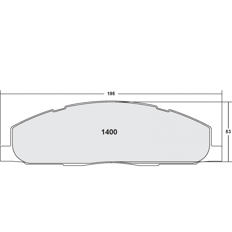 Street brake pads - PFC