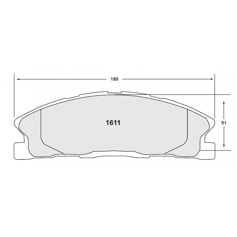 Street brake pads - PFC