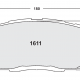 Street brake pads - PFC