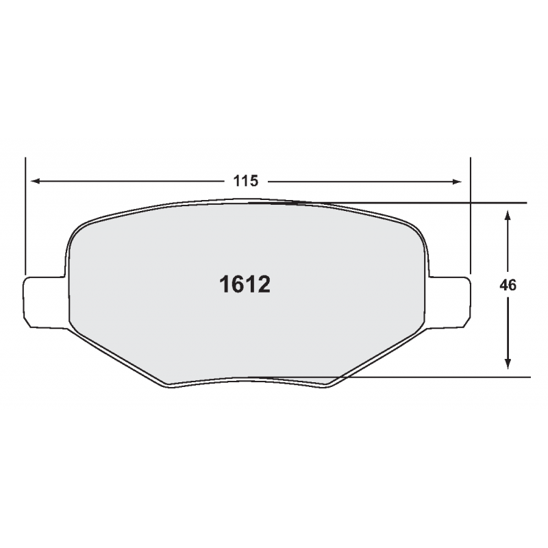 Street brake pads - PFC