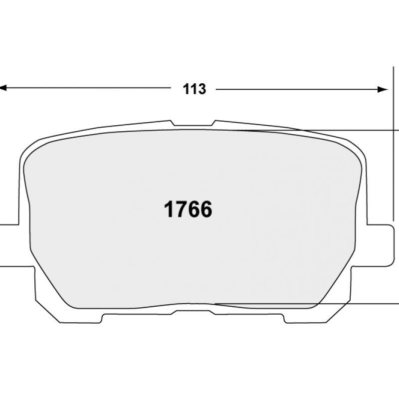 Street brake pads - PFC