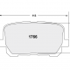 Street brake pads - PFC