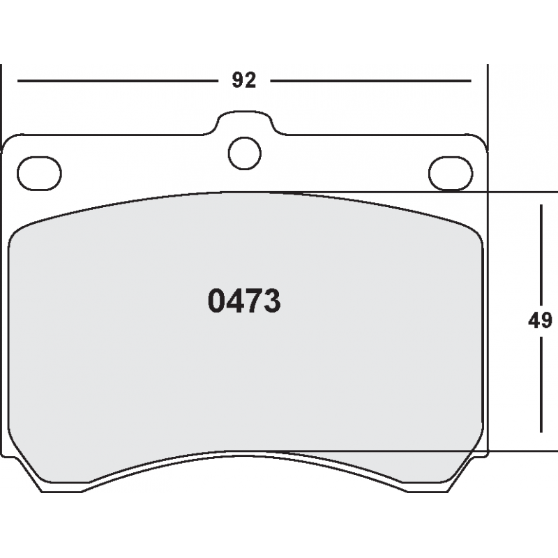 Street brake pads - PFC