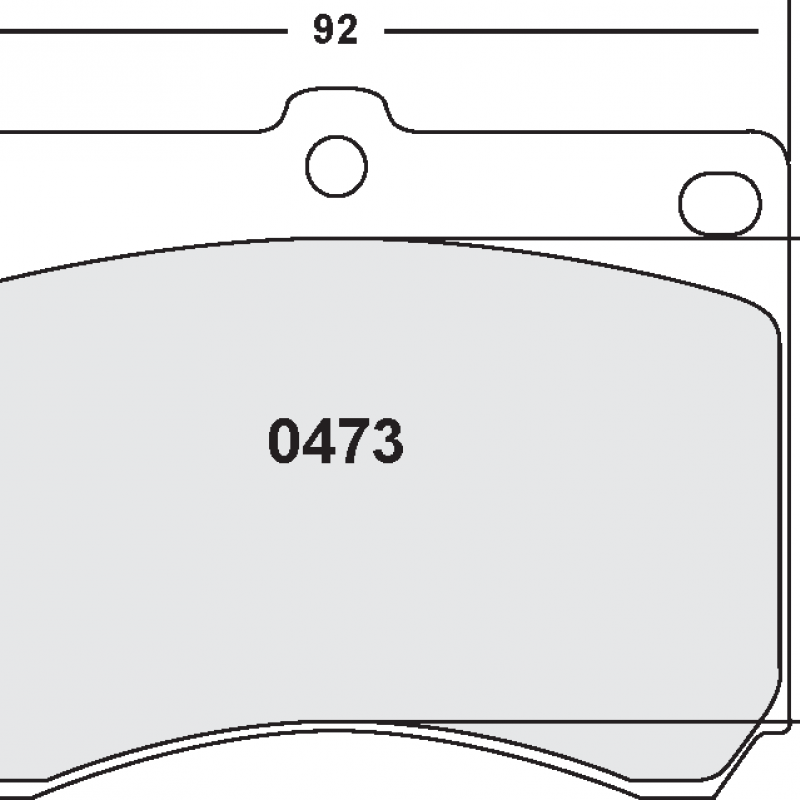 Street brake pads - PFC