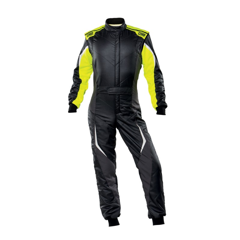 TECNICA EVO OVERALL FIA 8856-2018 Black - Fluo Yellow