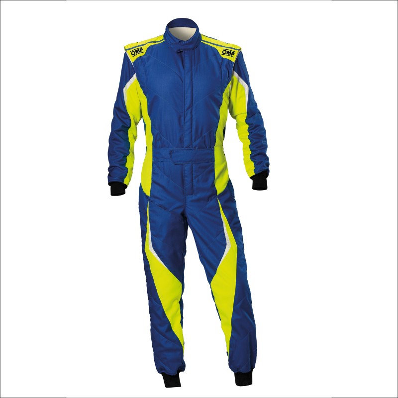 TECNICA EVO OVERALL FIA 8856-2018 Royal Blue - Fluo Yellow