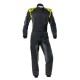 TECNICA HYBRID OVERALL FIA 8856-2018 Black - Fluo Yellow