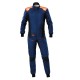 TECNICA SUPER LIGHT OVERALL FIA 8856-2018 Navy Blue - Fluo Orange