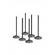 VW 2.8l VR6 12v Supertech Black Nitrided Intake Valve Set