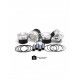 VW Corrado 2.0L 16v Turbo (9A) 8.0:1 Wossner Piston Kit