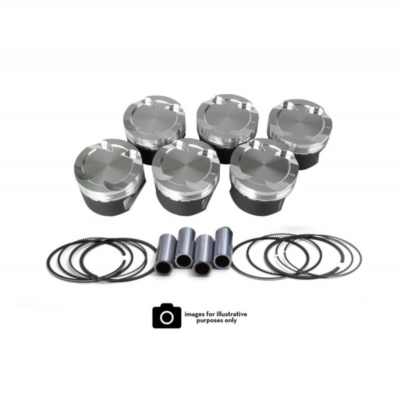 VW R32 3.2L 24v Turbo 9.0:1 Wossner Piston Kit
