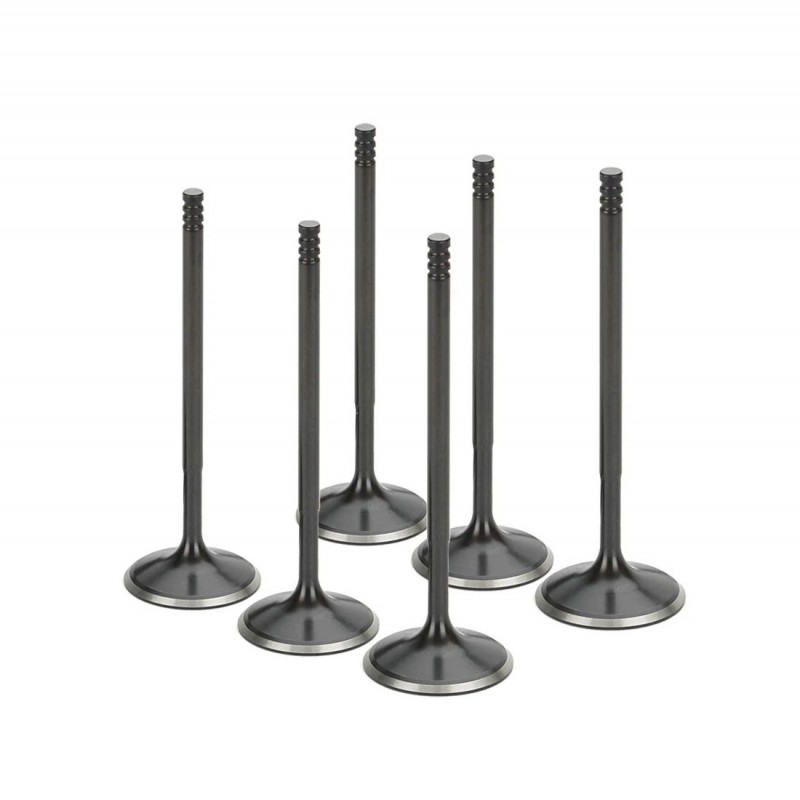 VW R32 Supertech Black Nitrided Intake Valve Set (Single Groove)